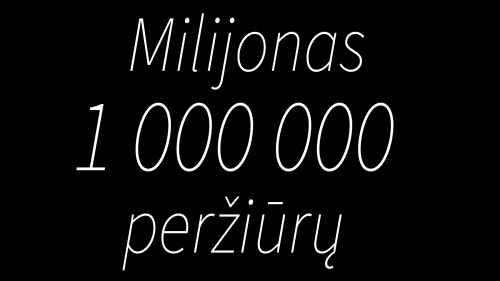 Milijonas 1